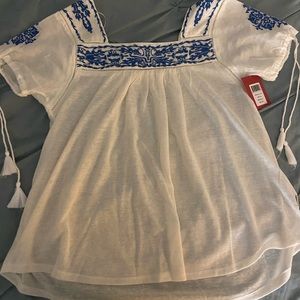 Kimes Ranch White Blouse